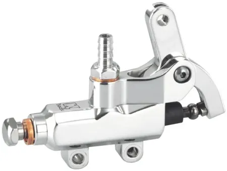 Kustom Tech Wire Operator Master Cylinder In Polished Finish (14mm Bore) (40-080)