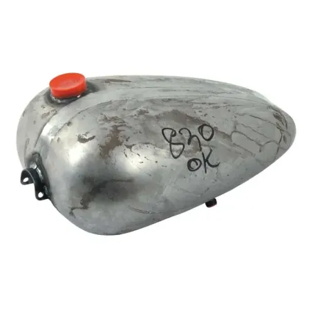 Paughco 4.75 Gallon Single Cap Gas Tank For Universal Fitment With Horse Shoe Front & Tab Rear Mounts. Designed For Use On Big Twin Models (820)