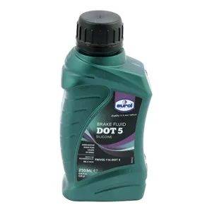 Eurol Brake Fluid DOT 5 Silicone - 250ML Bottle (E801550-250ML)