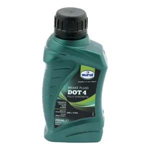 Eurol Brake Fluid DOT 4 - 250ML Bottle (E801400-250ML)