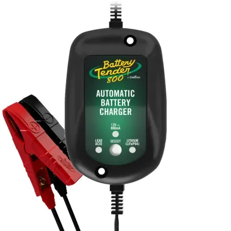 Deltran Battery Tender 800 12V Battery Charger With UK Wall Plug (022-0150-DL-UK)