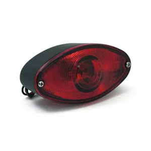 Doss EC Approved Cateye Taillight In Black With Diecast Housing (38-039BK)