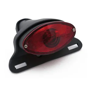Doss EC Approved Cateye Taillight In Black With Diecast Housing (1375020B)