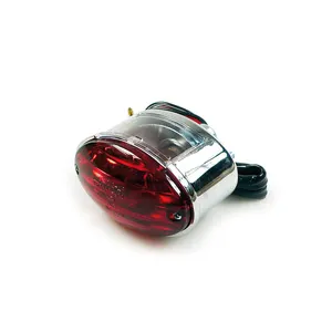 Doss Medium Cateye Taillight EC Approved In Chrome (1375007)