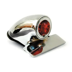 Doss Sparto Taillight In Chrome With EC Approved Lens (38-207G)