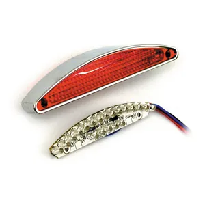 Doss Arch Taillight LED In Chrome (38-425)