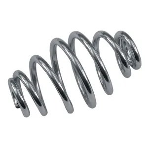 Doss Chrome Solo Seat Tapered Spring 5 Inches Long (05-315)