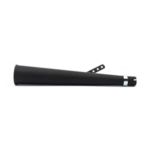 Doss Sei Megaphone 24 Inch Long Black Universal Muffler (52-906BK)