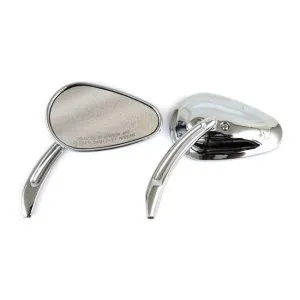 DOSS Bullet Mirror Set In Chrome Finish (18-130)