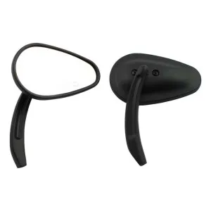 DOSS Bullet Mirror Set In Black Finish (18-159)
