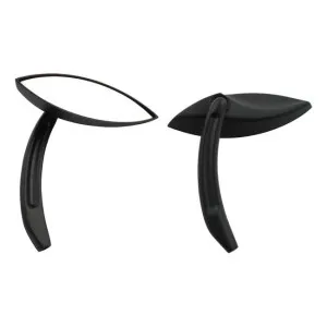 DOSS Snake Eye Mirror Set In Black Finish (18-223)