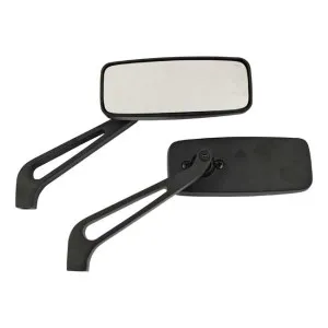 DOSS Street-Rage Mirror Set In Black Finish (10mm) (64015B)