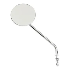 DOSS Round Steel Mirror With Long Stem And 4 Inch Head (Sold Individually) (18-023)