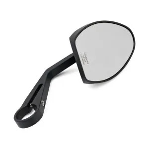 DOSS Ferrara 2 Black Clamp-On Steel Mirror (Sold Individually) (301-782)