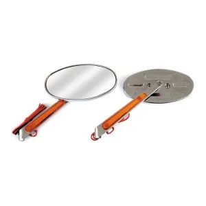DOSS Cateye Turn Signal Mirrors (Pair) (18-202)