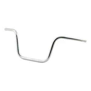 Fehling 7/8 Inch Apehanger Handlebar In Chrome Finish, Non-Dimpled (C55-255)