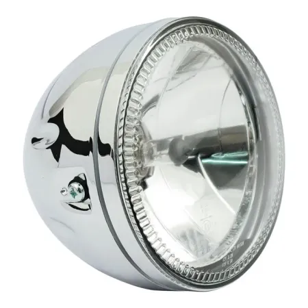 DOSS 5-3/4 Inch Skyline LED Headlamp Side Mount In Chrome Finish (223-023)
