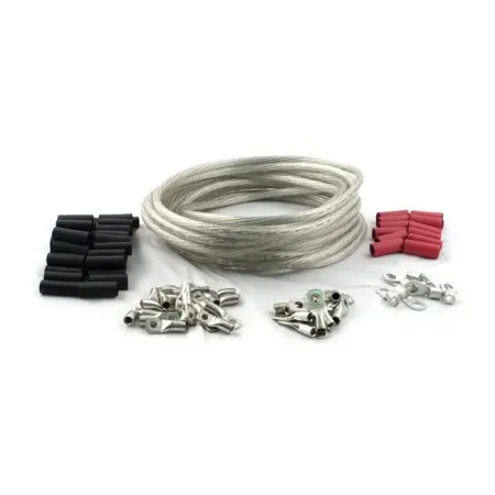 All Balls 25 Foot DIY Custom Battery Cable Kit - Clear (79-3303)