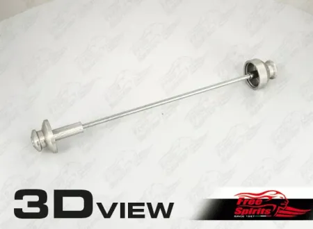 Free Spirits Triumph New Classic Paddock Stand Bobbins (Silver) (308535S)