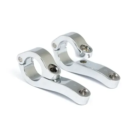 Doss Engine Guard Clamp Set, Spot Lamps Chrome Long (77716)