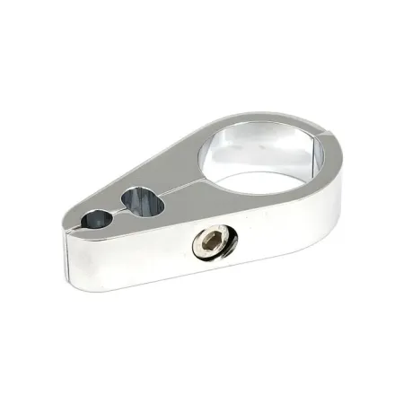 Doss Cable Clamp Throttle/Idle/Brake Chrome 1 Inch (51-684)