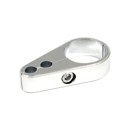 Doss Cable Clamp Throttle / Idle 1.25 Inch Chrome (51-501)