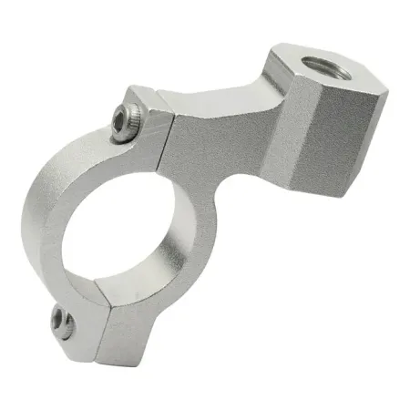 Doss Mirror Clamp For 1 Inch Handlebars in Silver Finish (305-068)