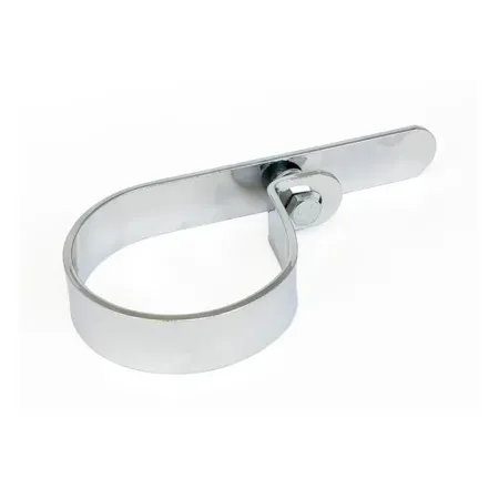 Paughco Muffler P-Clamp Medium 3 Inch in Chrome Steel Finish (725G)