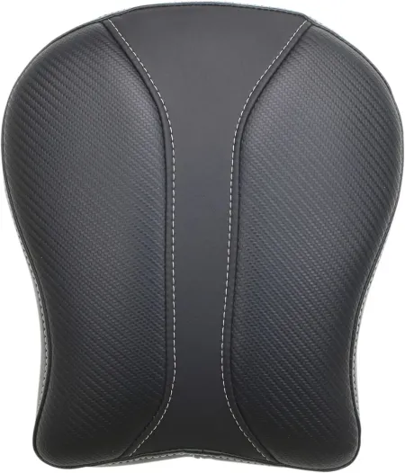 Saddlemen Solo Pillion Pad Dominator 23cm (9 Inch) / Rear / Gel | Vinyl in Carbon Look (SA1009)