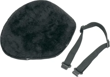 Saddlemen Solo Seat Pad Comfort Pad XL Front Fleece Saddlegel in Black Extra Large Front Size (201J)