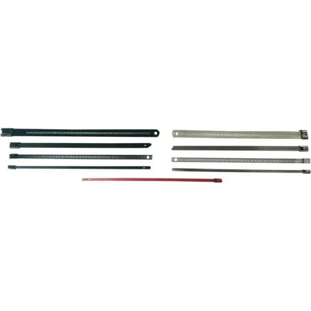 Cycle Performance Stainless Steel Tie Wraps 14 Inch 20 in a Pack in Silver Finish Fat Width (CPP/9171-20)