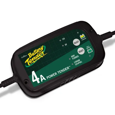 Deltran Battery Tender Power Tender 4 Amp Lead Acid & Lithium Charger (022-0209-DL-EU)