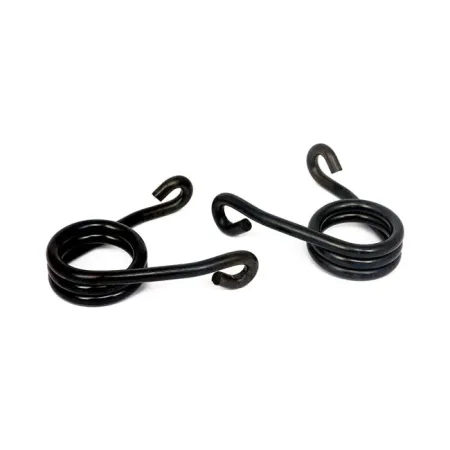 Doss Scissor Solo Seat Springs 3 Inch Set Left & Right, 6.5mm Thick in Black Finish 2 Pack (05-303BBK)