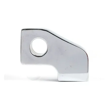 Doss Headlamp Mounting Block, Angled Aluminium 3/8-16 Threaded in Chrome Finish (04240152)