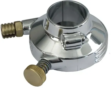 Kustom Tech Deluxe External Throttle Housing For 1 Inch Handlebars In Polished Aluminium (04-020)