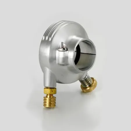 Kustom Tech Deluxe External Throttle Housing For 7/8 Inch Handlebars in Satin Aluminium Finish (04-026)