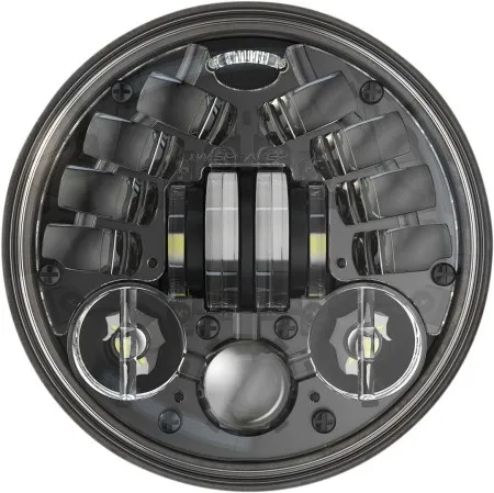 J.W. Speaker 8690 LED Adaptive Series 2 Headlight With Black Bezel 5.75 Inch (14.5cm) (0555091)