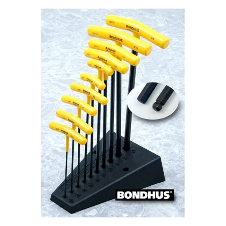 Bondhus T-Handle Allen Wrench Set (713190)