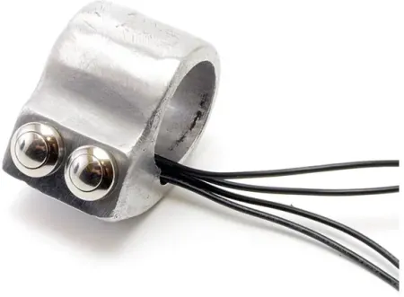 Wannabe Choppers Wannabutton For 1 Inch Handlebars, 2 Button Switch In An Unpolished Finish (ELC SDG 007)