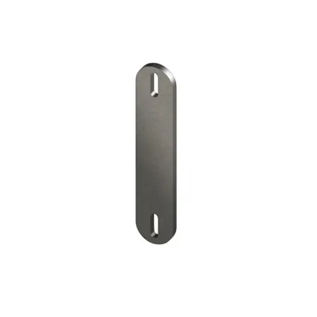 DOSS Laser Cut Steel Mounting Tab S235 JR3 Steel, 6mm Thick, B= 32mm, L= 155mm Vertical Slotted (MODEL 20)