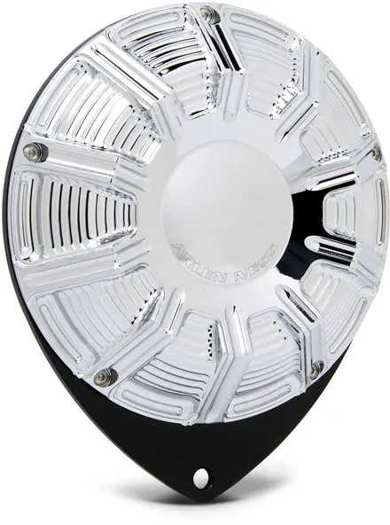 Arlen Ness 10-Gauge Thermostat Cover in Chrome Finish For 2015-2022 Indian Scout Models (Excludes Bobber) (I-1217)