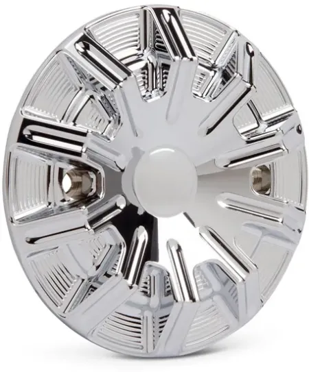 Arlen Ness 10-Gauge Stator Cover In Chrome Finish For 2015-2022 Indian Scout Models (I-1171)