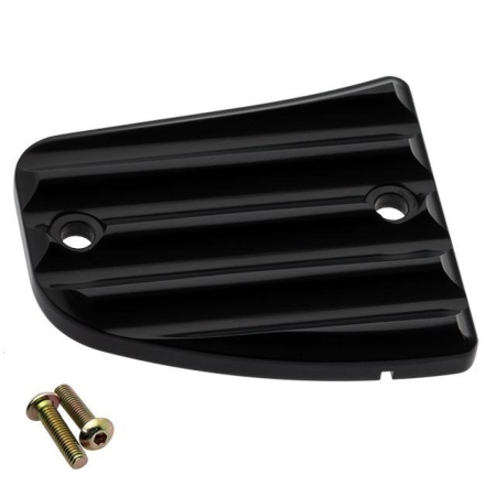 Joker Machine Front Master Cylinder Cover in Finned Black Finish For 2015-2018 Indian Scout Models (30-380-1)