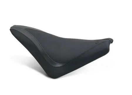 Mustang RunAround Black Vinyl Solo Seat For 2015-2024 Indian Scout Models (75368)