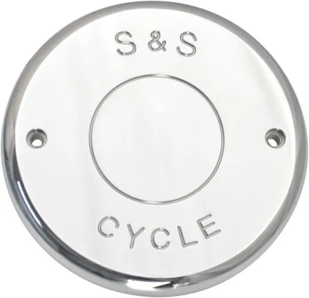 S&S Cycle Air Cleaner Nostalgic Cover Script, Packaged in Chrome Finish For 2014-2015 Indian Chief, Chieftain, Roadmaster Models (170-0239)