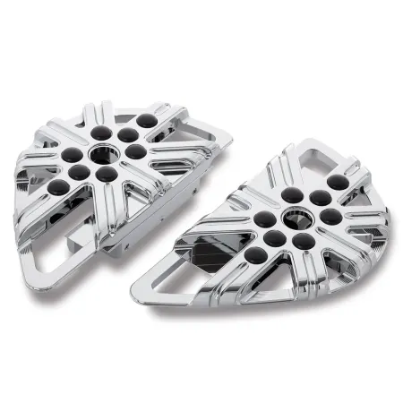 Arlen Ness 10 Gauge Passenger Floorboards In Chrome Finish For 2014-2020 Indian Roadmaster, Chief, Chieftain & Dark Horse (P-3005)