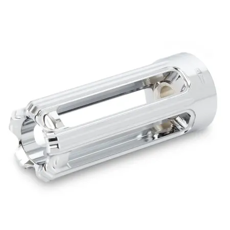 Arlen Ness 10 Gauge Brake/Shift Peg In Chrome Finish For 2014-2020 Indian hief, Dark Horse, Classic, Vintage, Springfield, Chieftain and Roadmaster, and 2015-2018 Indian Scout Motorcycles (P-1316)