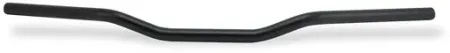 TRW 22mm Superbike Sportive Steel Handlebar TUV And ABE Approved in Black Finish (MCL128SS)