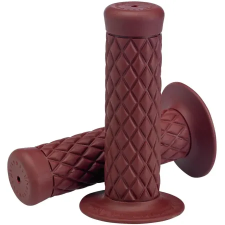 Biltwell 1 Inch Thruster TPV Grips in Oxblood Finish (6702-0301)