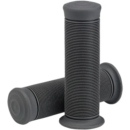 Biltwell 7/8 Inch Kung Fu TPV Grips in Grey Finish (6701-0578)